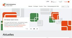 Desktop Screenshot of medienkompetenzportal-nrw.de